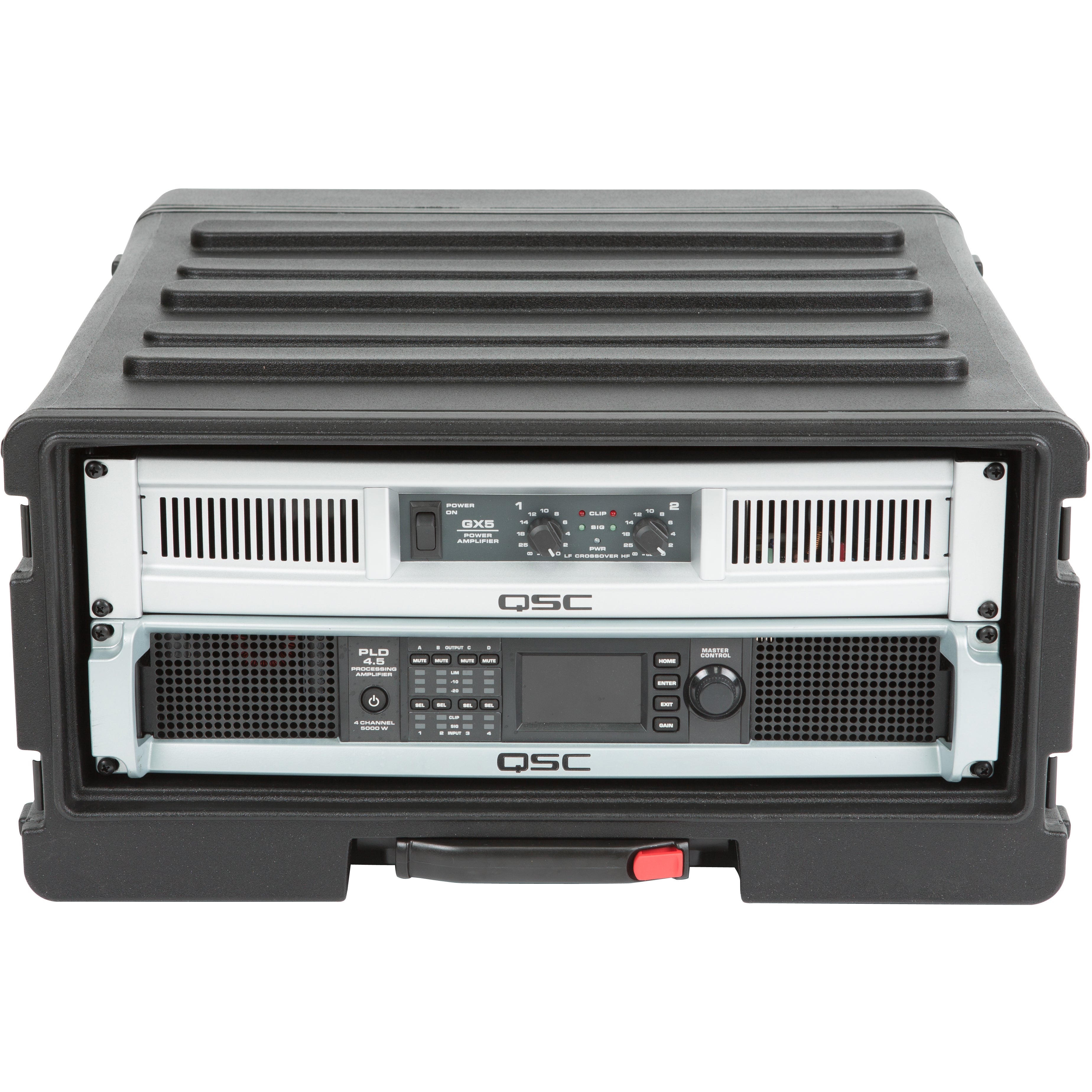 SKB 1SKB-R4UW 4U Rolling Roto Rack 19 inch flightcase trolley 4U