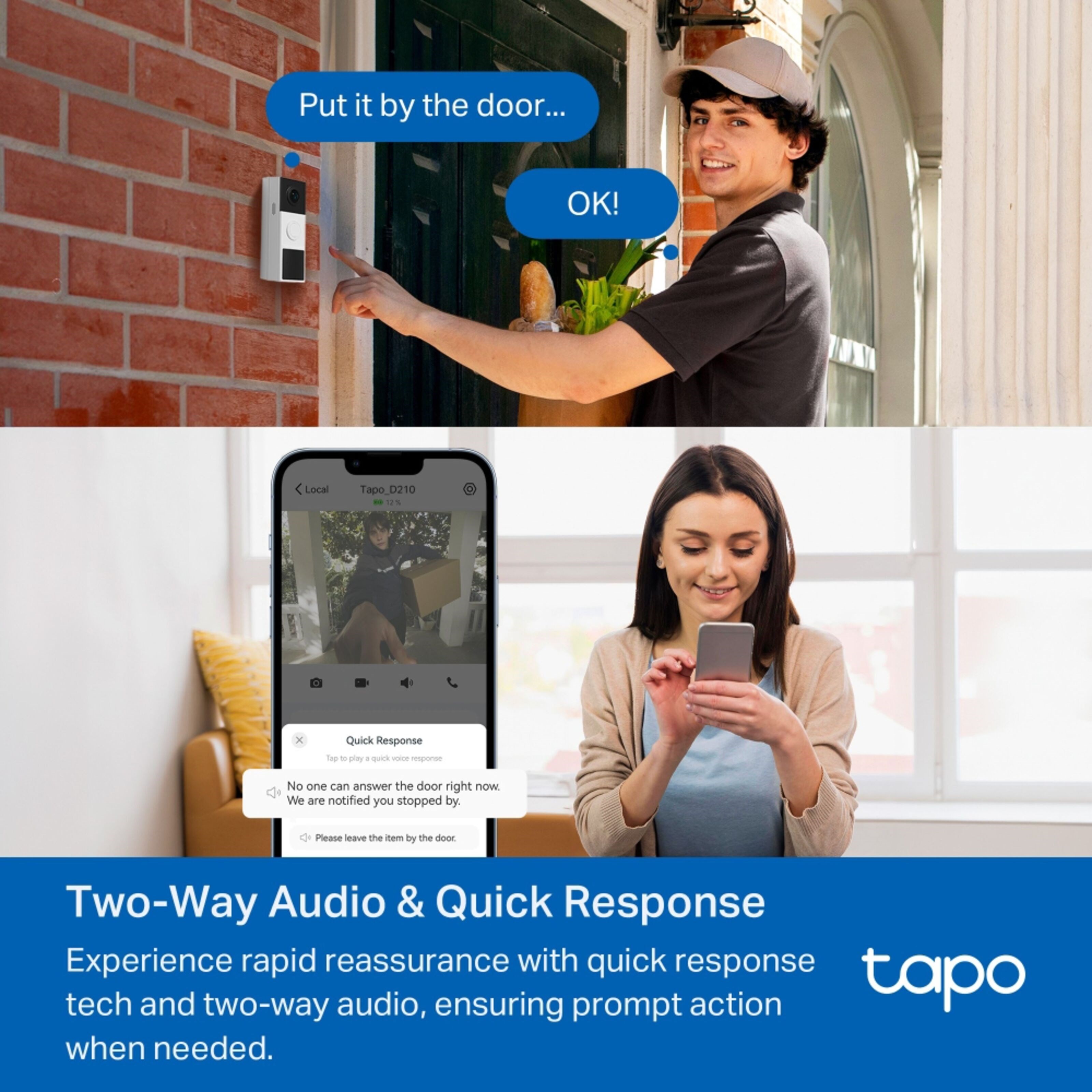 TP-link Tapo D210 Videodørklokke