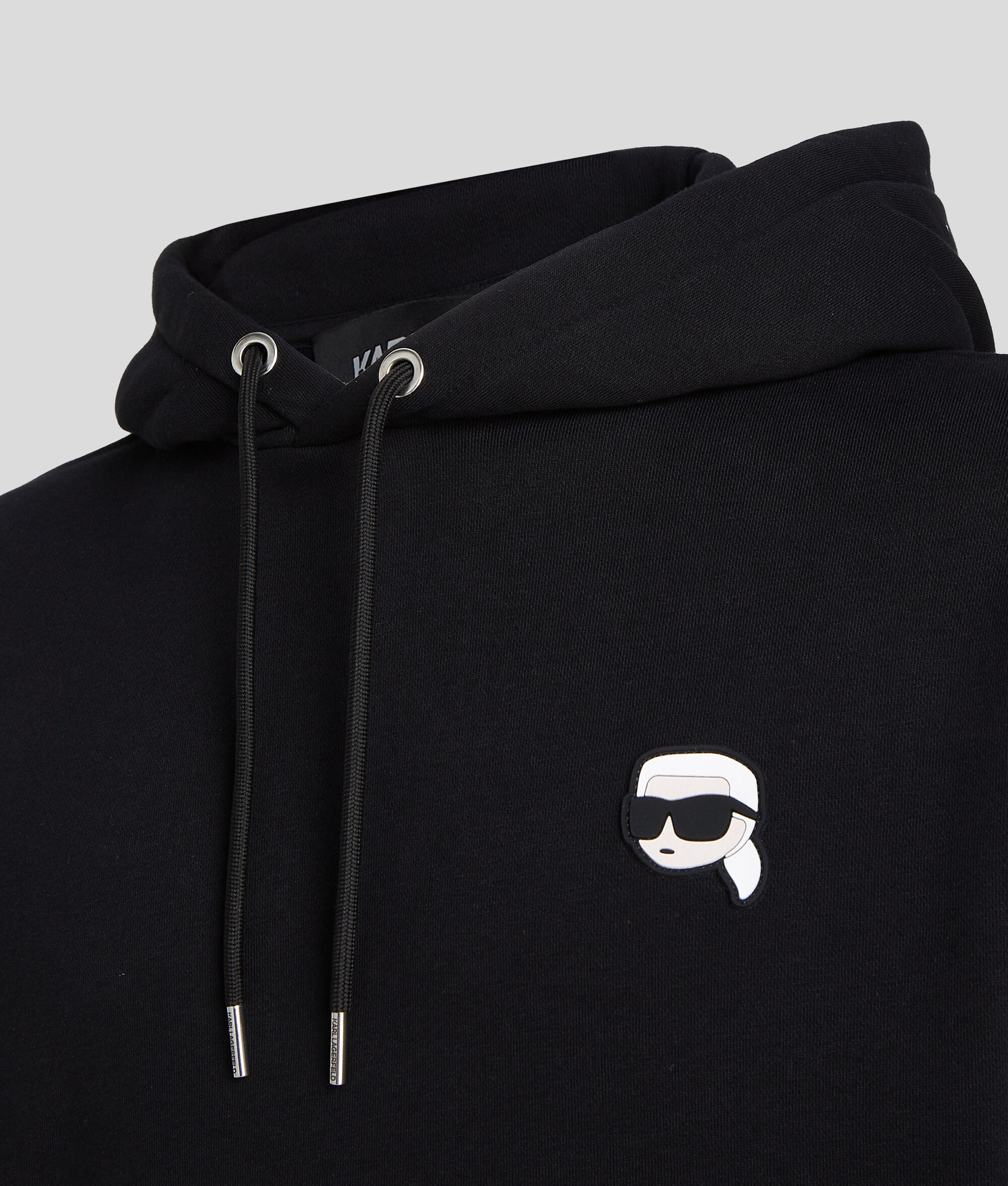 SWEAT À CAPUCHE AVEC ÉCUSSON K/IKONIK KARL