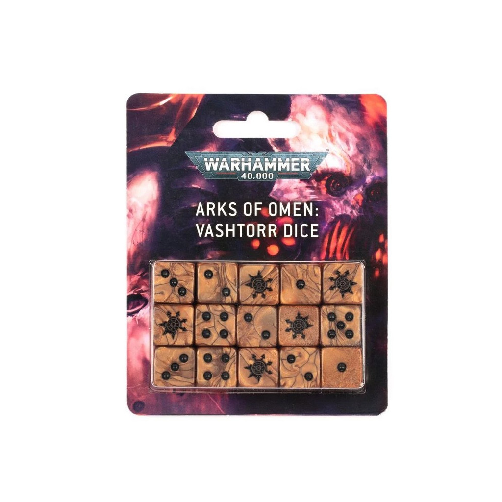 W40K : Les Arches Fatidiques - Set de Dés Vashtorr
