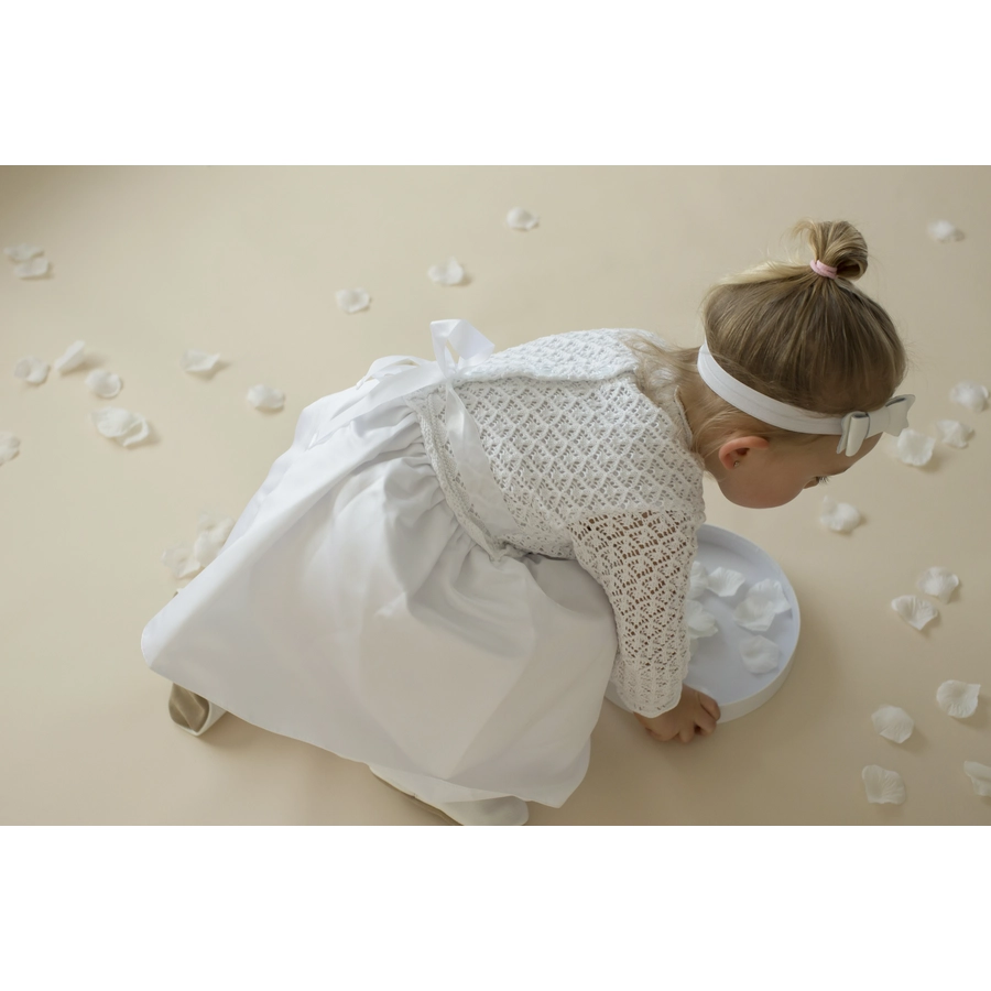 HOBEA Taufkleid Sarah weiß