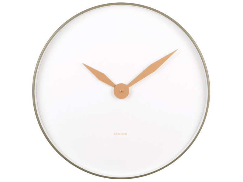 Wall Clock Albatross KA5910BK Black