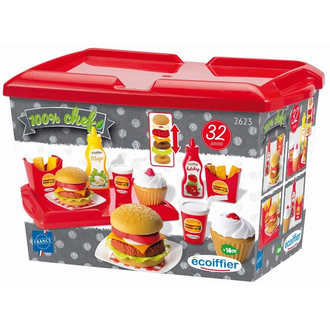 Hamburger - Spielset - 32 Teile