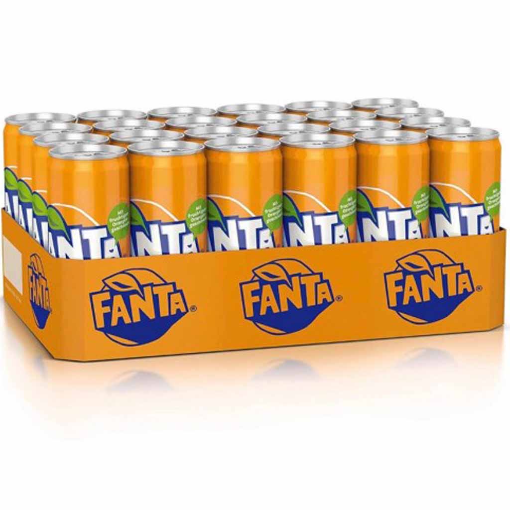 24x Fanta Orange Dose á 0,33L=7,92L MHD:30.8.25