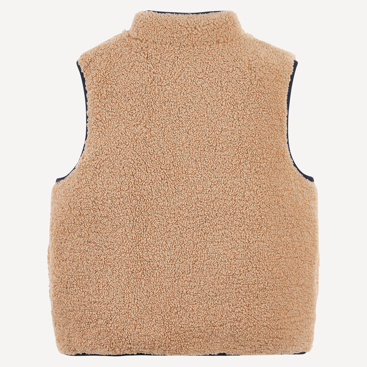 COLEÇÕES LA REDOUTE<br>Jaqueta sherpa reversível sem mangas