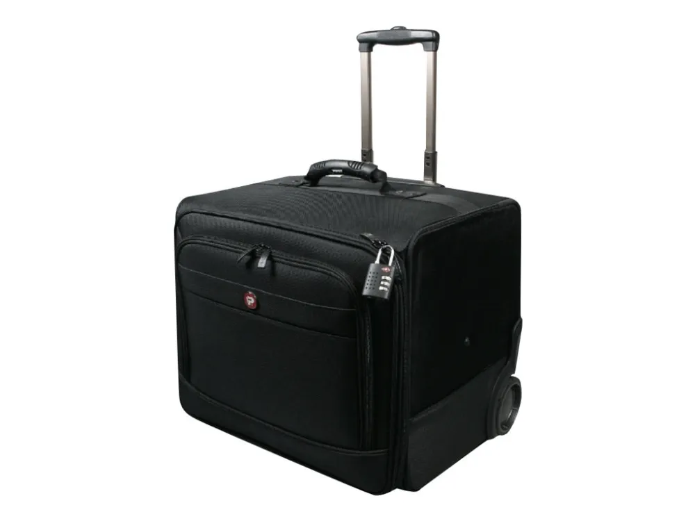 PORT Bristol L - Rulletaske til mapper - 1680D ballistisk polyester - sort