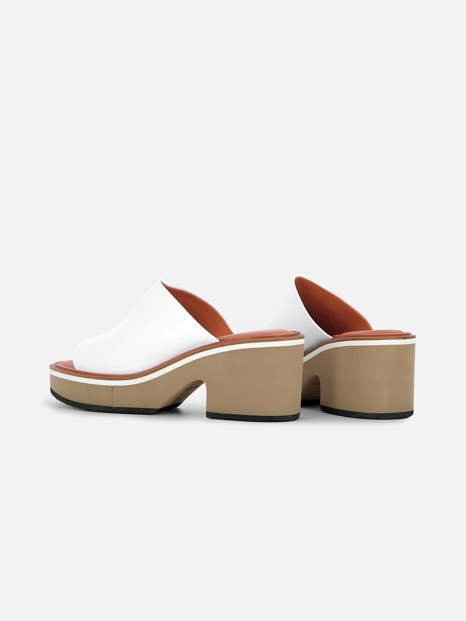 MULES - CESSY mules, lambskin white