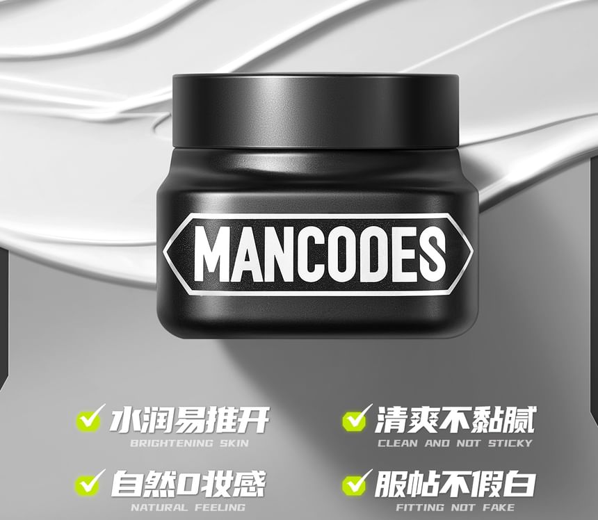 MANCODES - Natuurlijke hydraterende tonifiërende crème