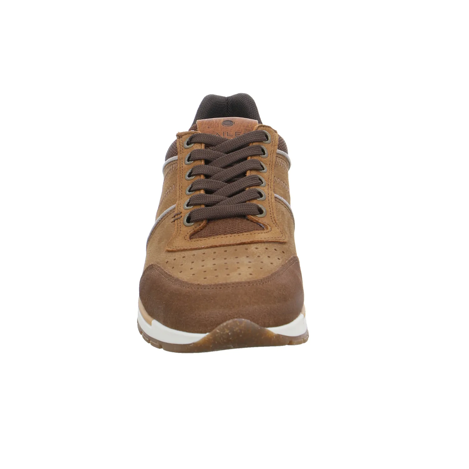SAILER Halbschuhe Sneaker Cognac Leder
