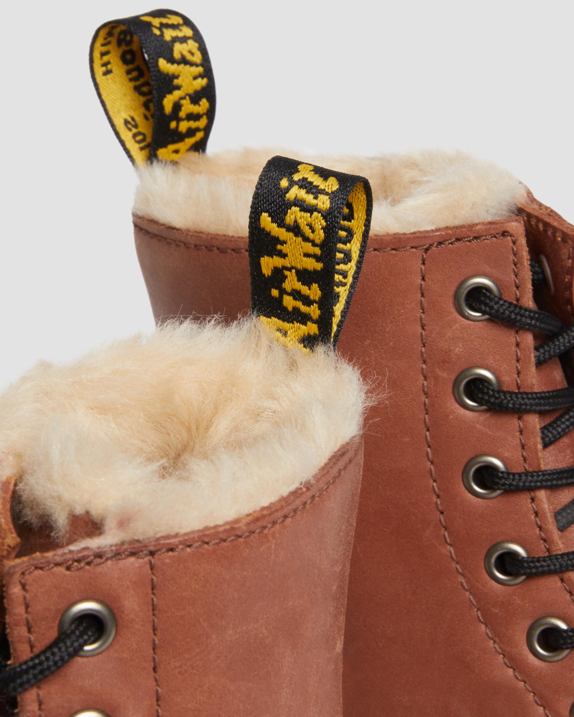 1460 Serena Women's Faux Fur-Lined Leather Boots