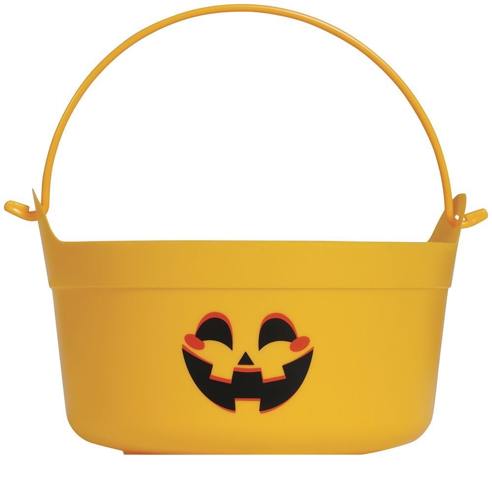 Halloween Snoepbakje Oranje Pompoen 24cm