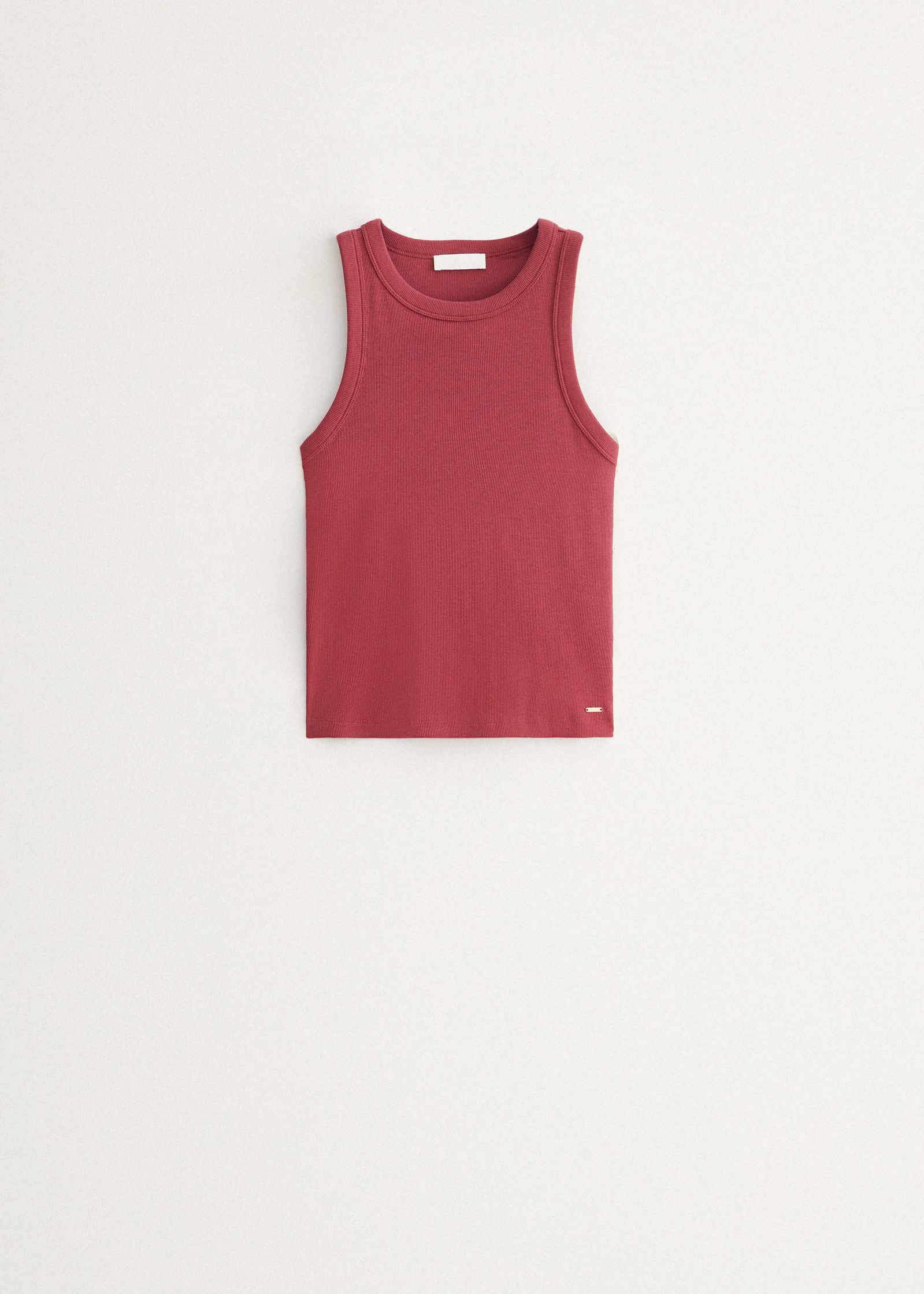 Singlet met rib