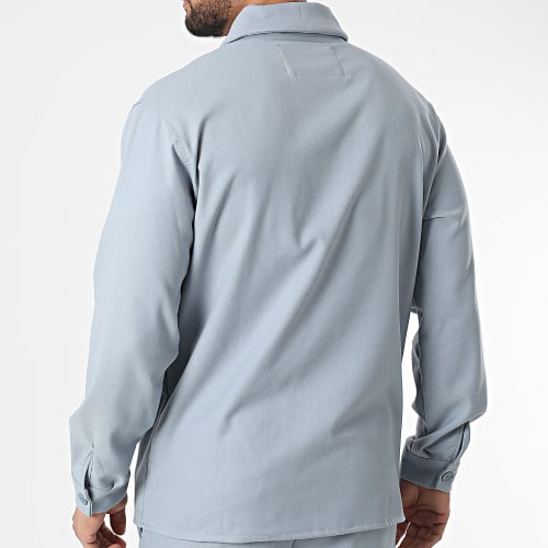 Ensemble De Survetement KL-2046 Bleu Clair
