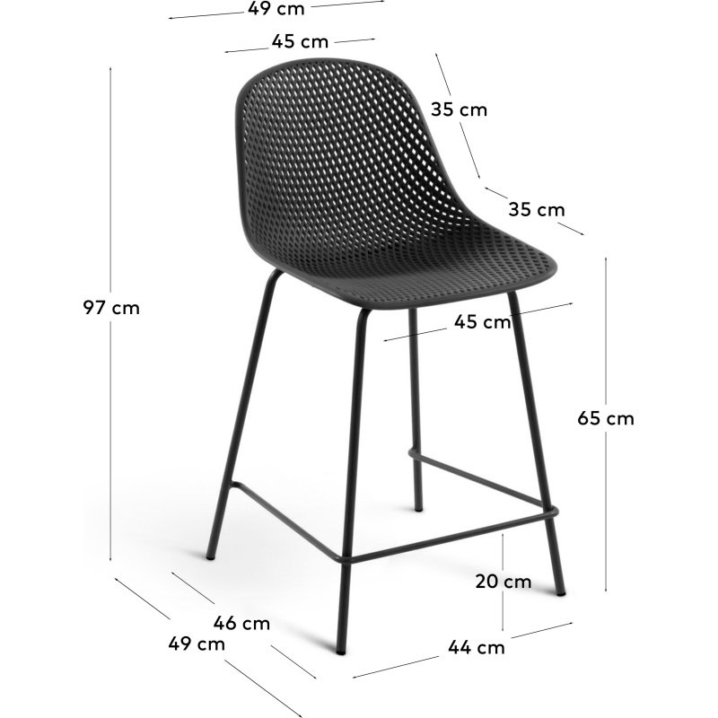 Tabouret Quinby H.65 cm