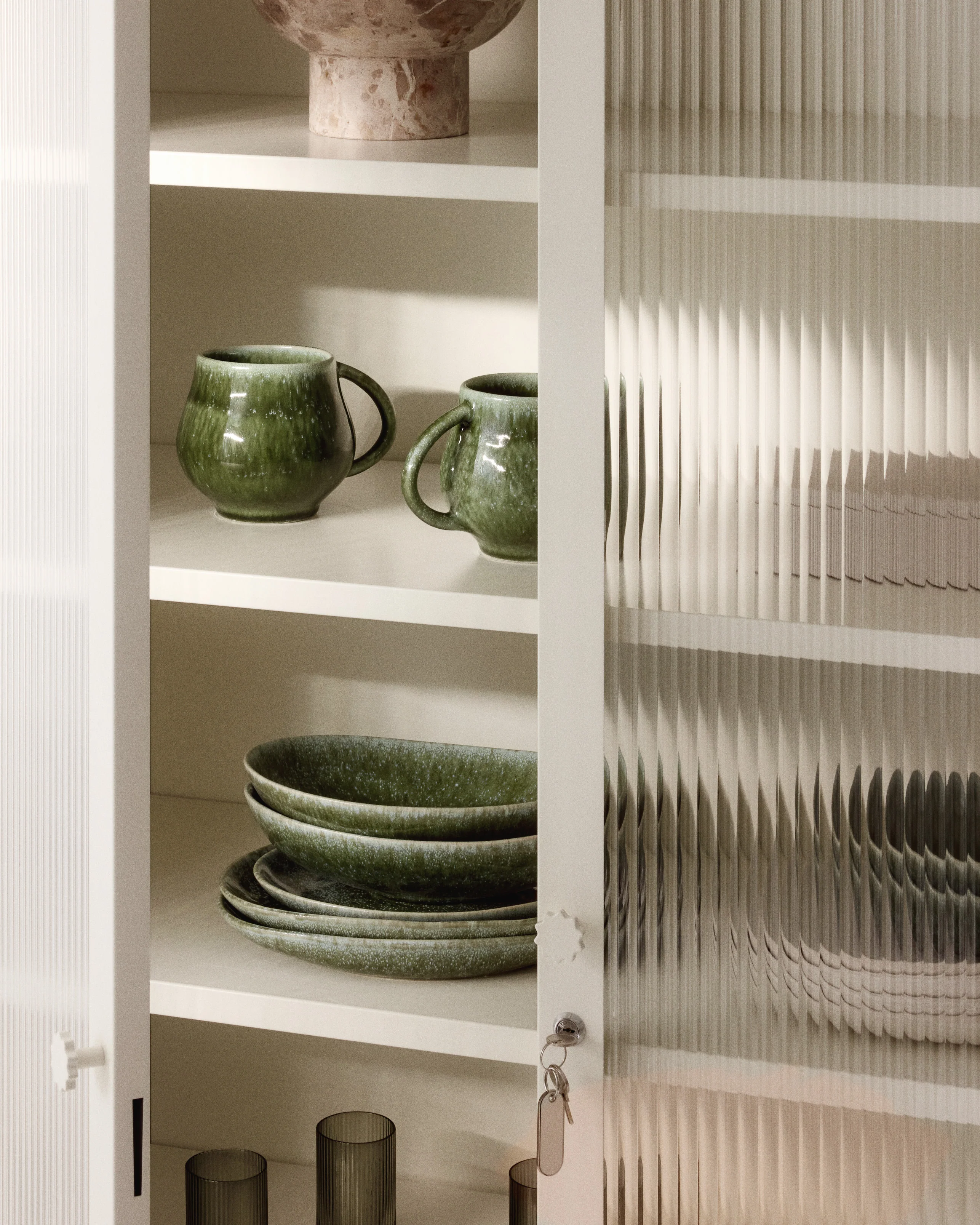 Handgemaakte XL mokken Macey, 4 stuks