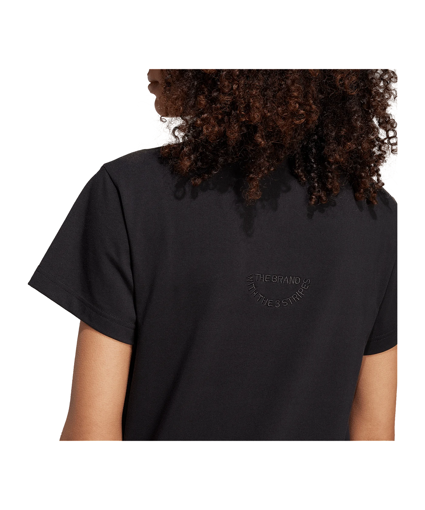 adidas Embroidered T-Shirt Damen Schwarz