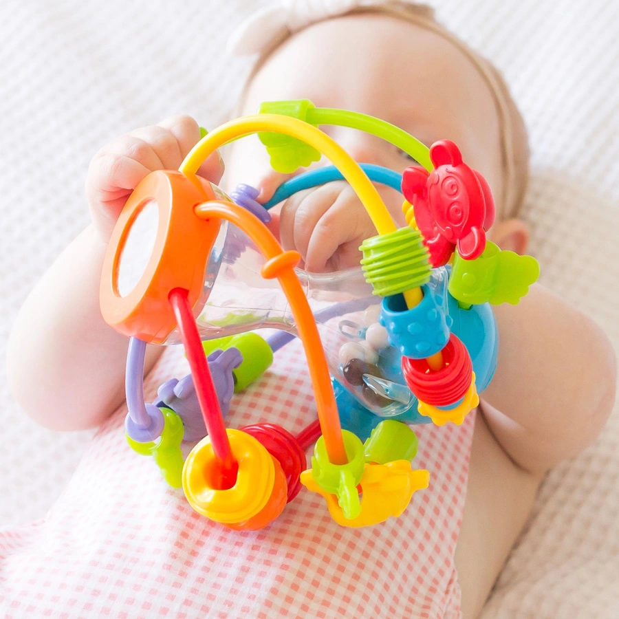 playgro Motorikschleifen-Ball, Play and Learn