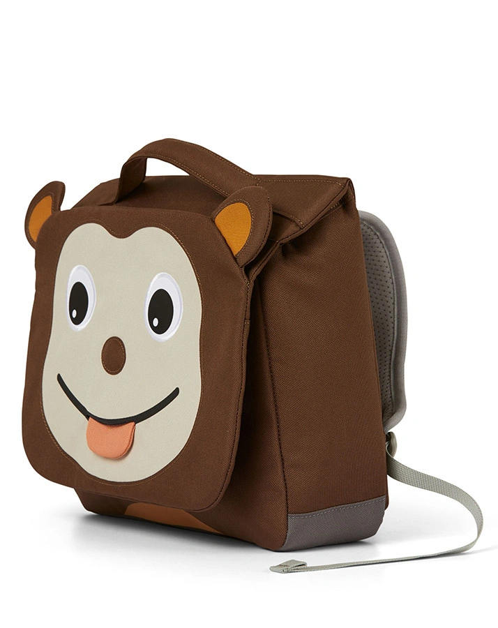 Kindergartenrucksack AFFENZAHN (31,5x23,5x7) in braun