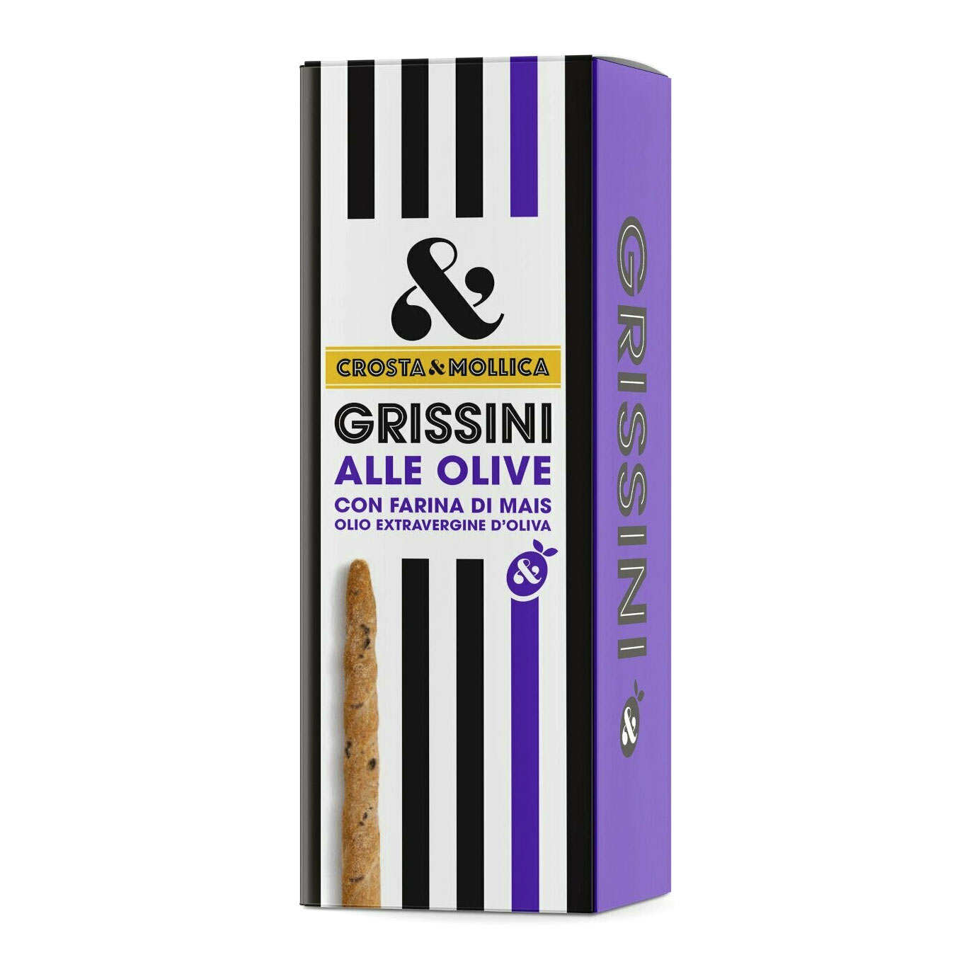 Grissini aux olives - Crosta & Mollica