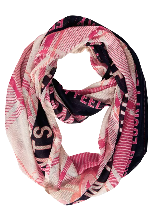 Printloop mit Wording - cosy coral