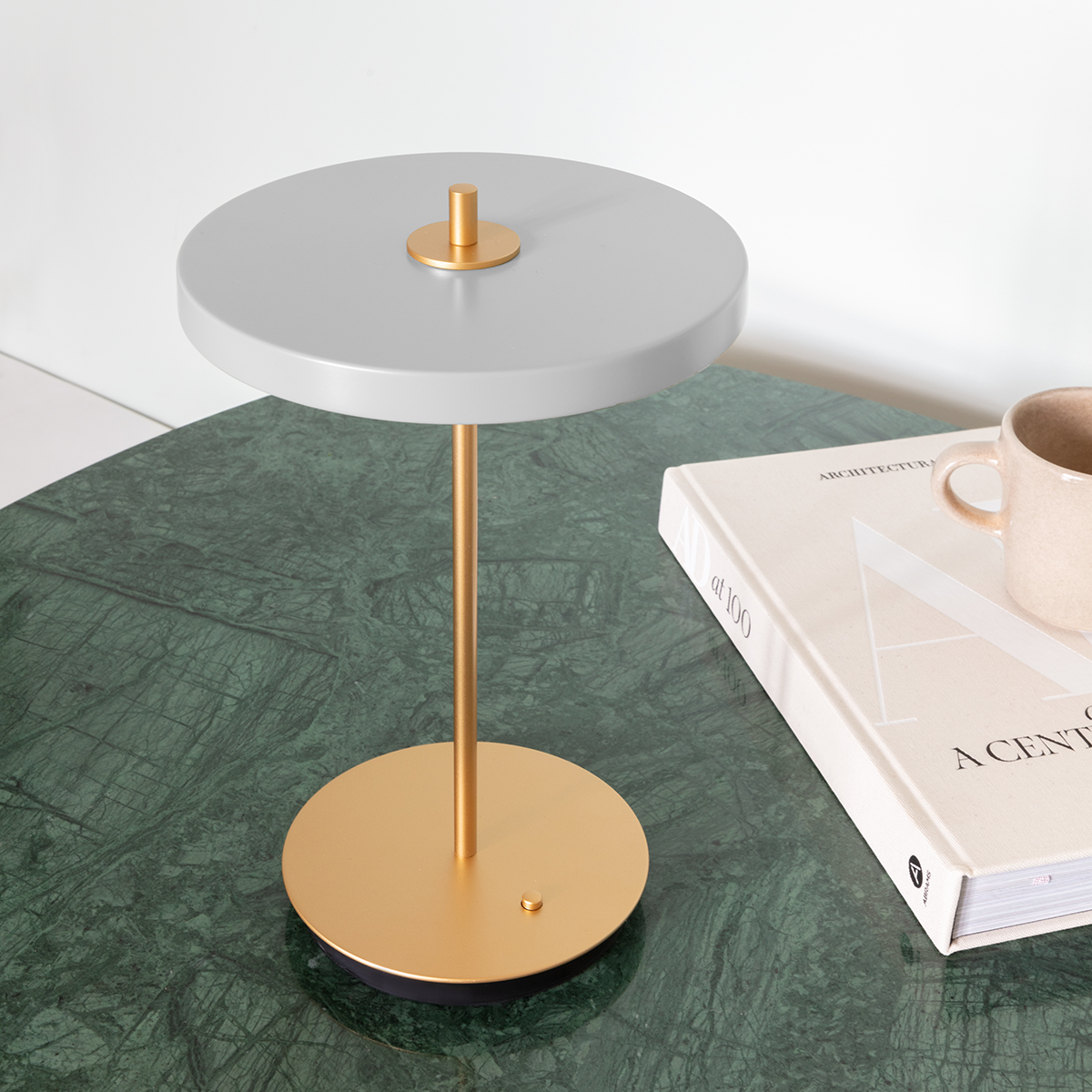 Asteria Move tafellamp pearl white