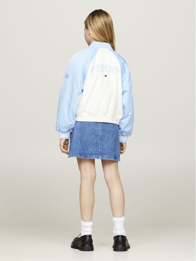 Tommy Hilfiger VARSITY BOMBER JACKET Vessel blue