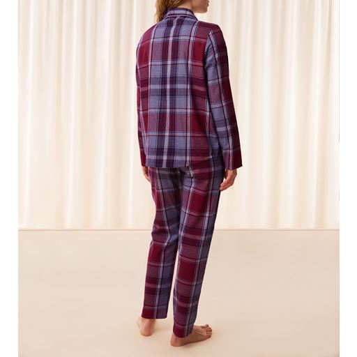 Triumph Boyfriend Pyjamassæt, Red Dark Combination, 38