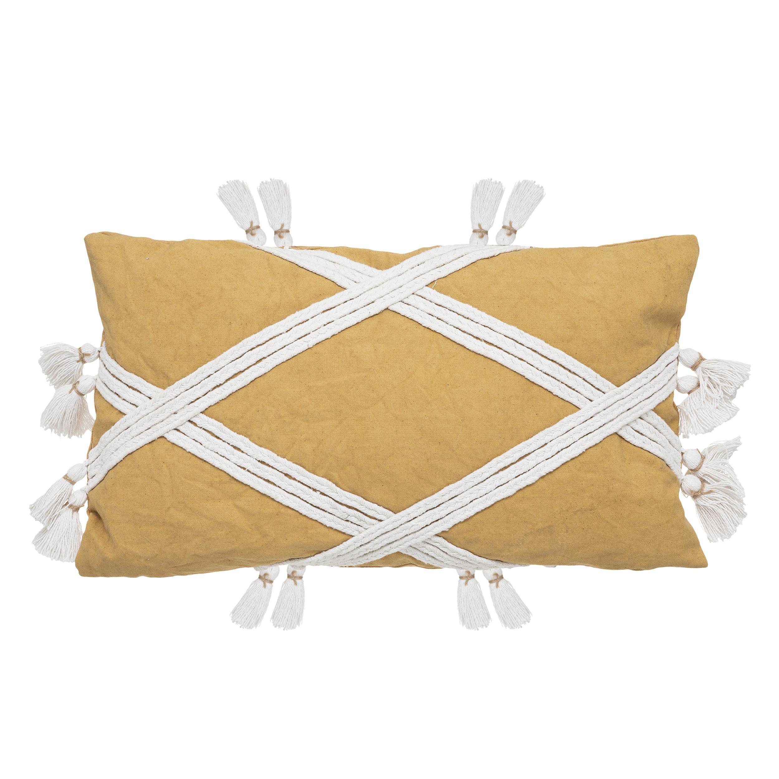 COUSSIN CORDE POMPON CARMEN 30X50CM