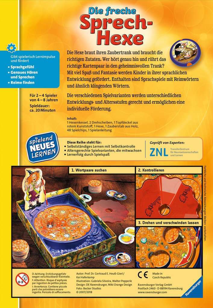 Ravensburger Spiel Die freche Sprech-Hexe