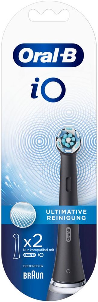 ORAL-B Aufsteckbürsten iO Ultimative black 2 Stk