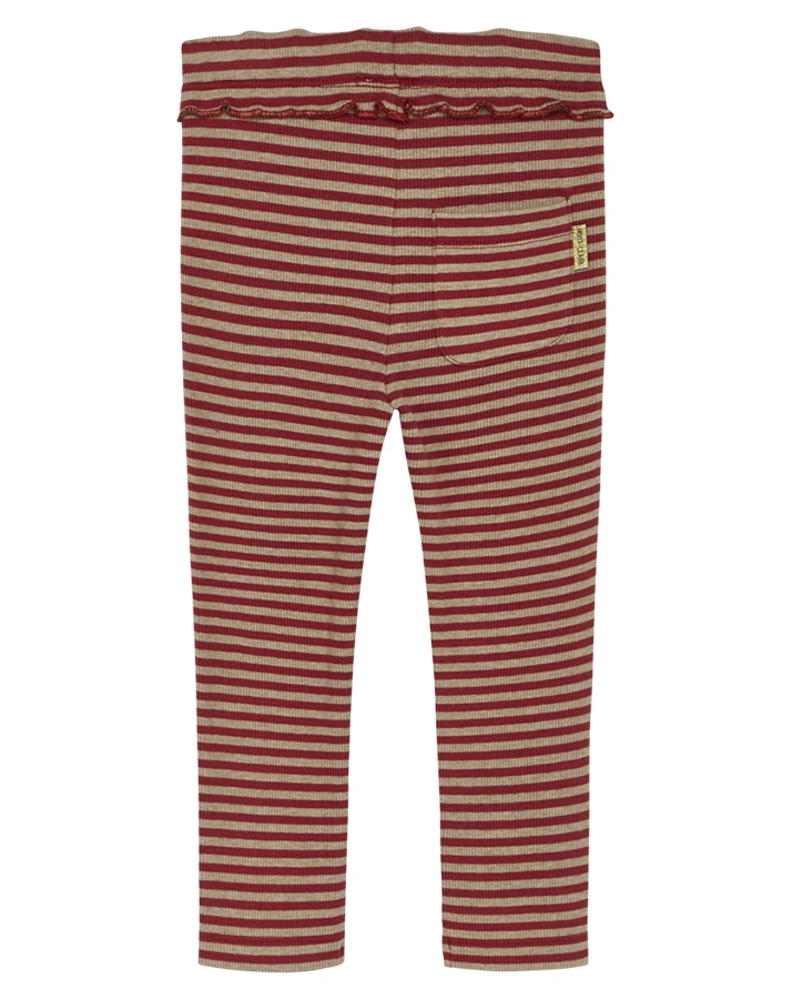 Leggings LUCIE gestreift in teaberry