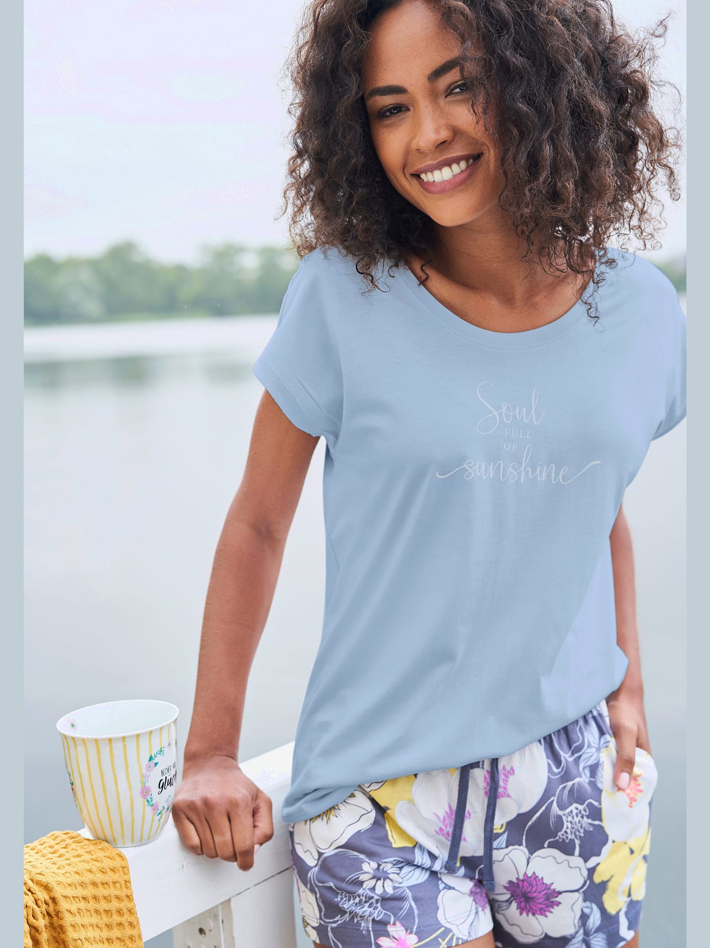 T-shirt avec imprimé devant
