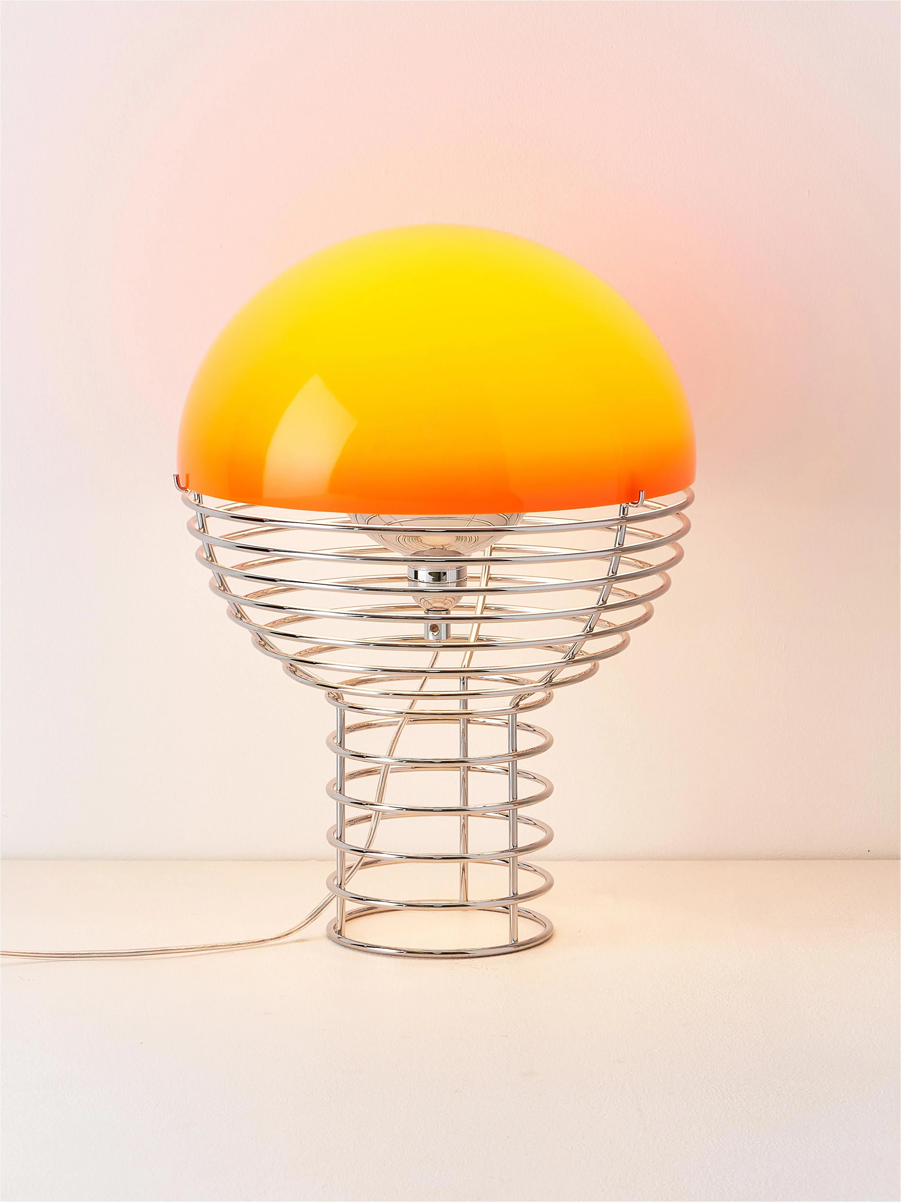 Tafellamp Wire, Design Verner Panton