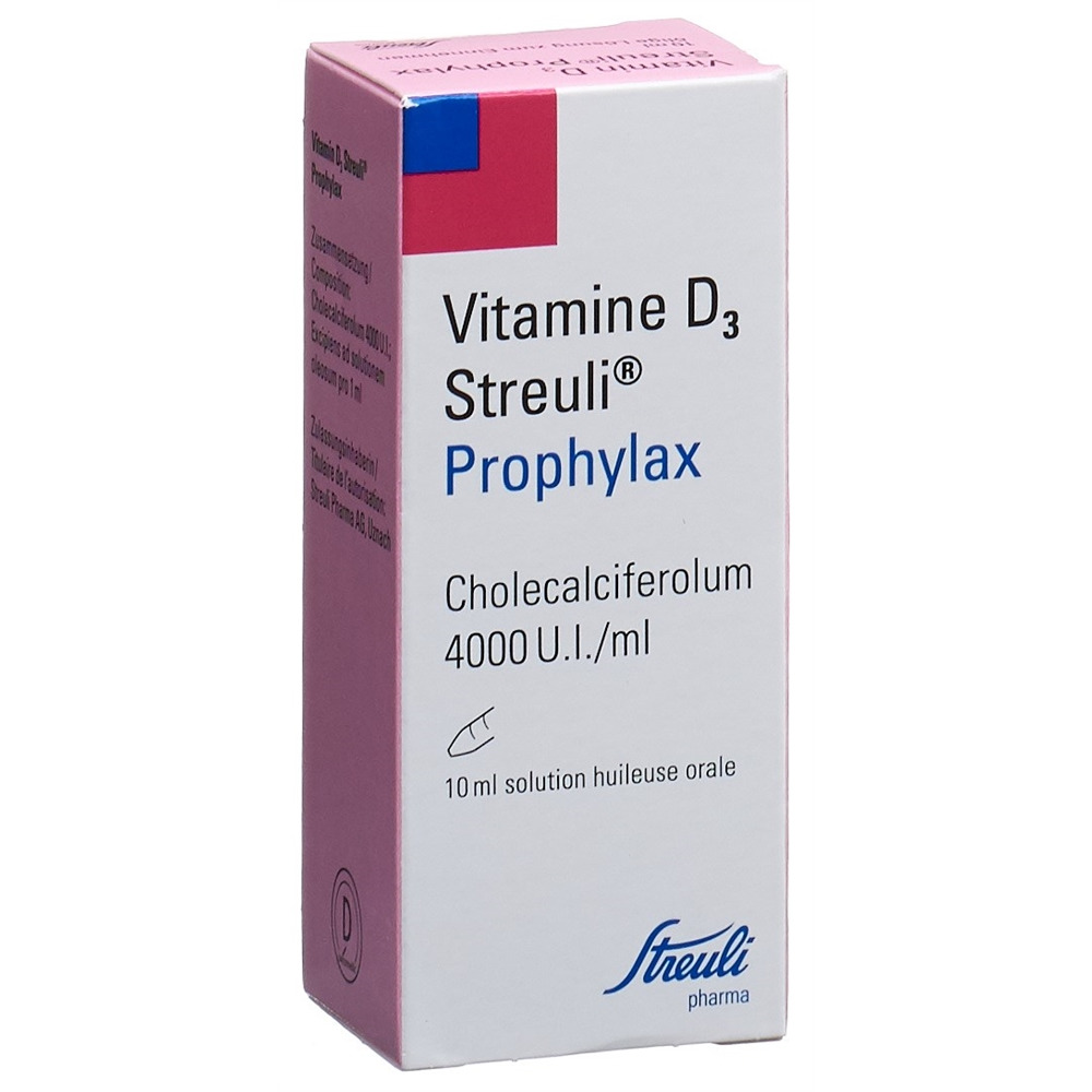 VITAMINE D3 Streuli Lös 4000 IE/ml Prophylax Lösung zum Einnehmen Fl 10 ml