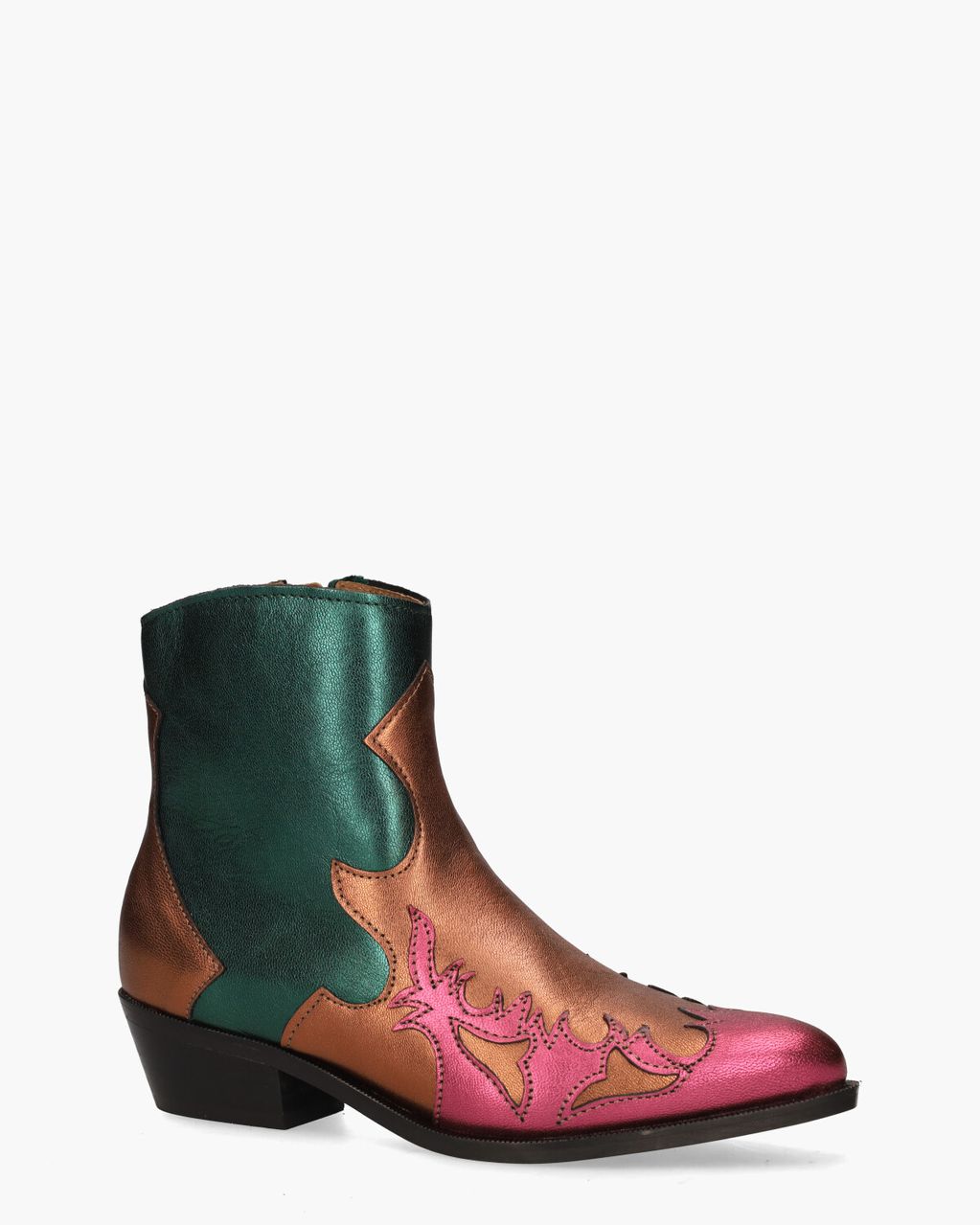 DWRS Label Monkey Multicolor Dames Enkelboots