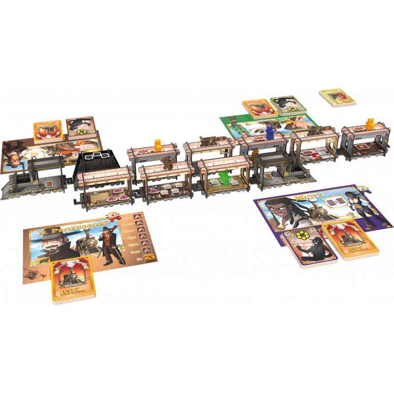 Colt Express : Extension Convoyeurs & Train blindé