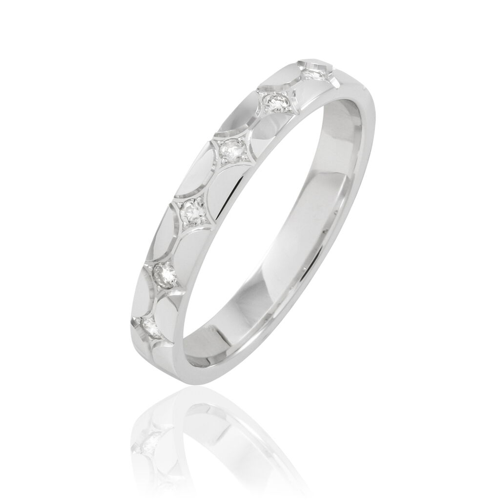 Alliance Lola Or Blanc Diamant