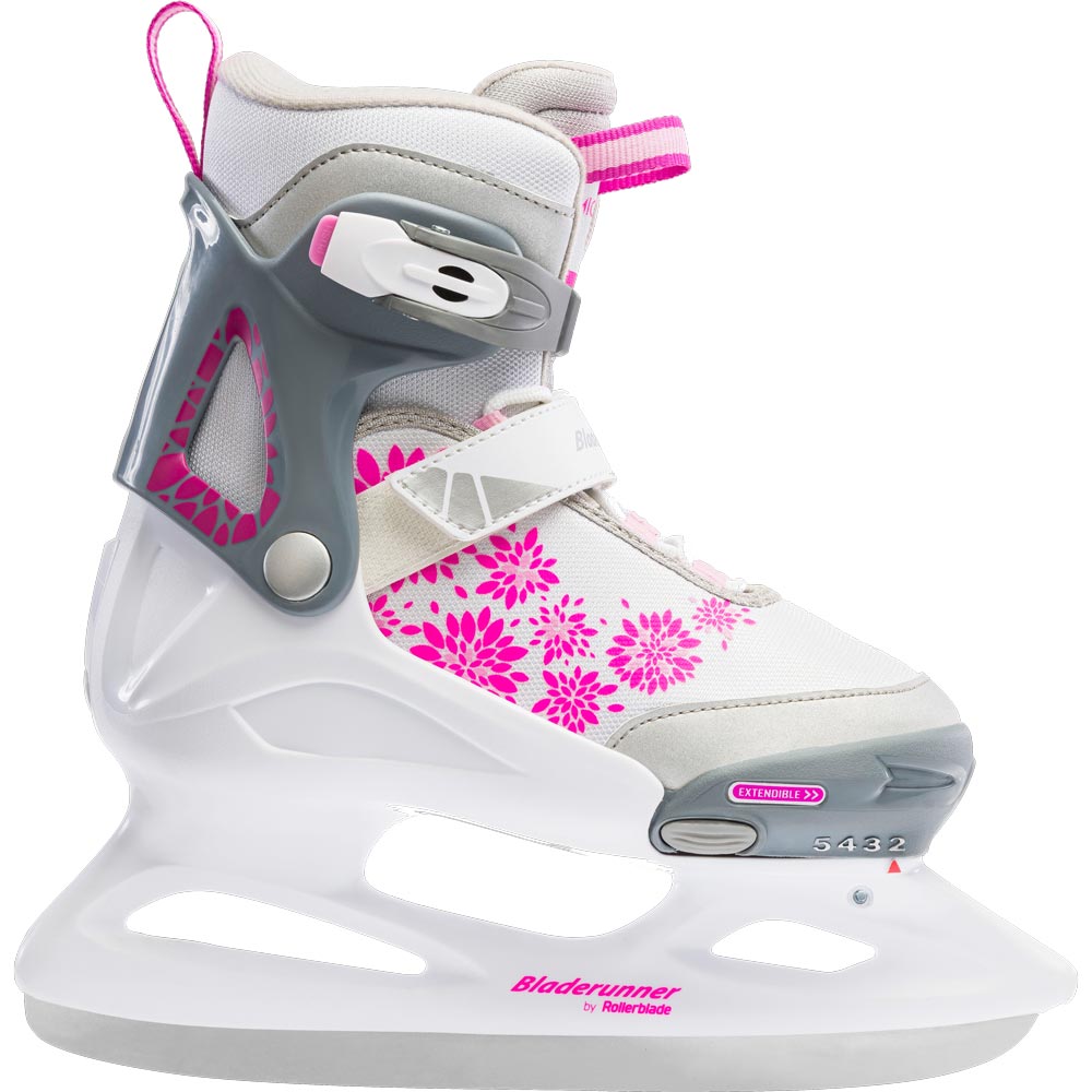 Rollerblade Micro Ice Schlittschuhe Mädchen weiß pink