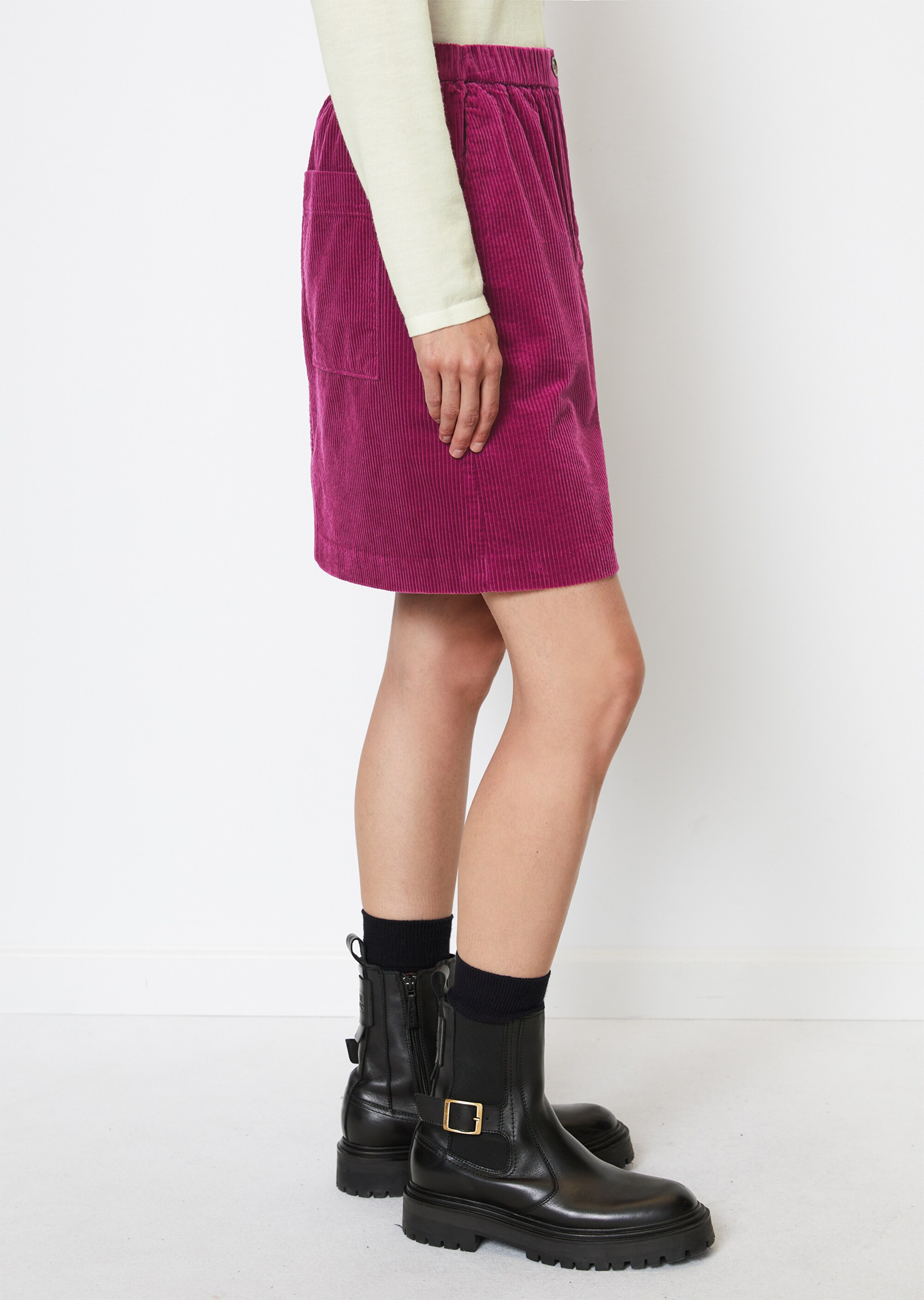 Cord-Minirock A-Linieaus Organic Cotton