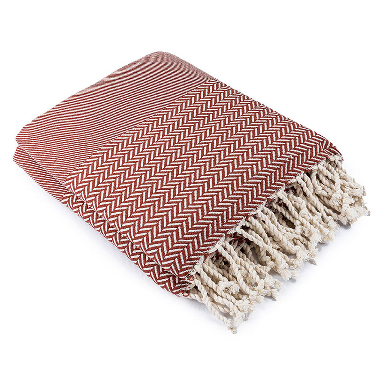 Febronie Plaid Oslo rouge