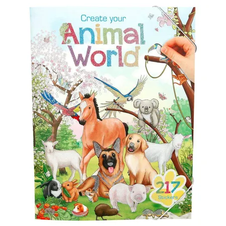 Depesche Malbuch Create your Animal World