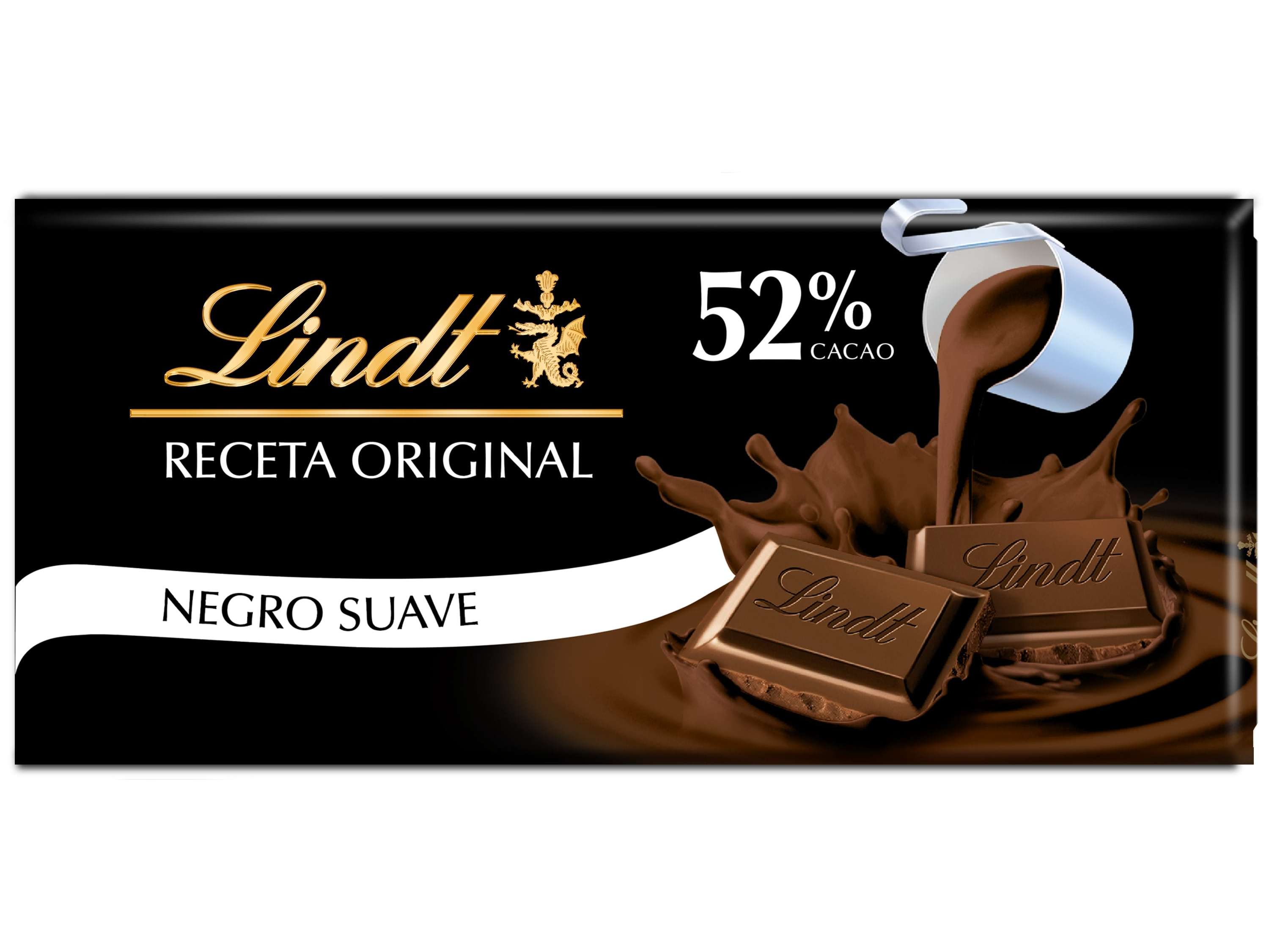 CHOCOLATE NEGRO LINDT 52% CACAU 100G