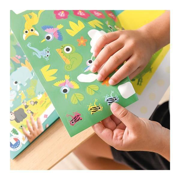 POPPIK Sticker Kreativ Poster Dschungel