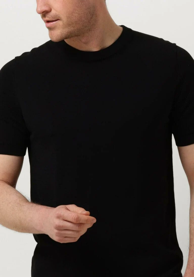 DRYKORN zwarte drykorn t-shirt valentin