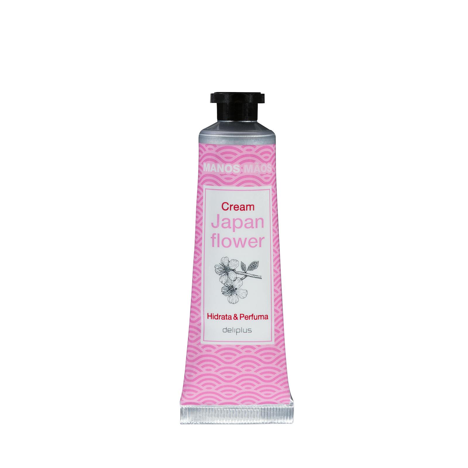 Crème pour les mains Deliplus Japan Flower Hydrate et parfume
