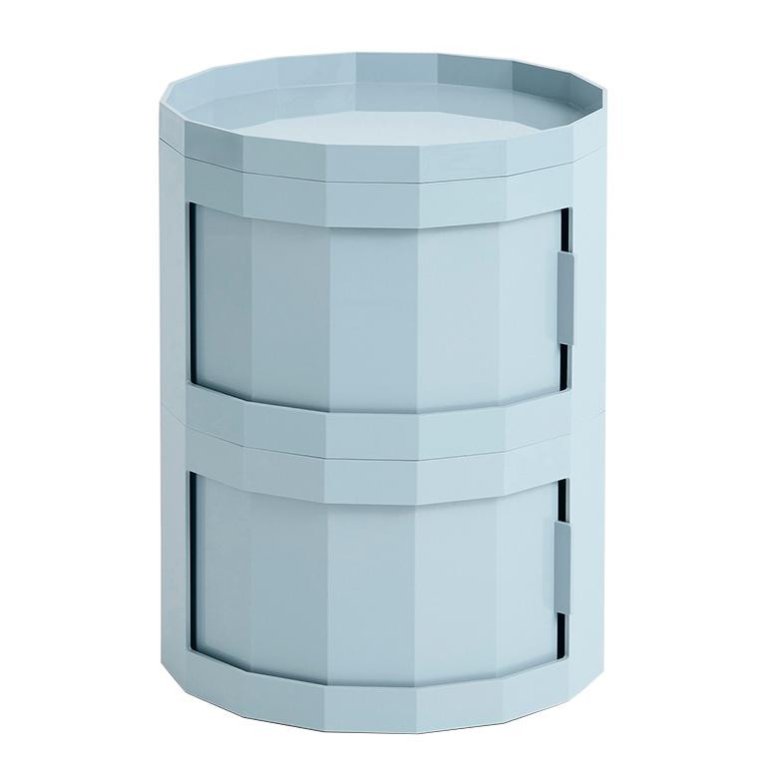Hay Facetkast inclusief poten en wielen 2 deuren Misty Blue