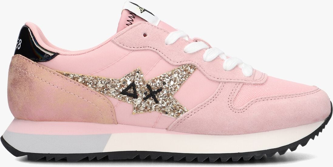 SUN68 roze sun68 lage sneakers stargirl glitter logo