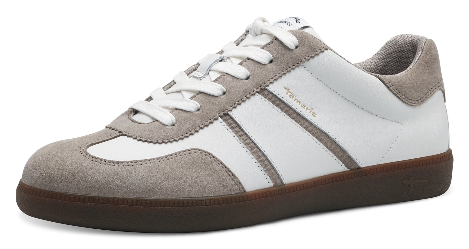 Tamaris Plateausneaker  , Freizeitschuh, Halbschuh, Schnürschuh mit gepolstertem Schaftrand