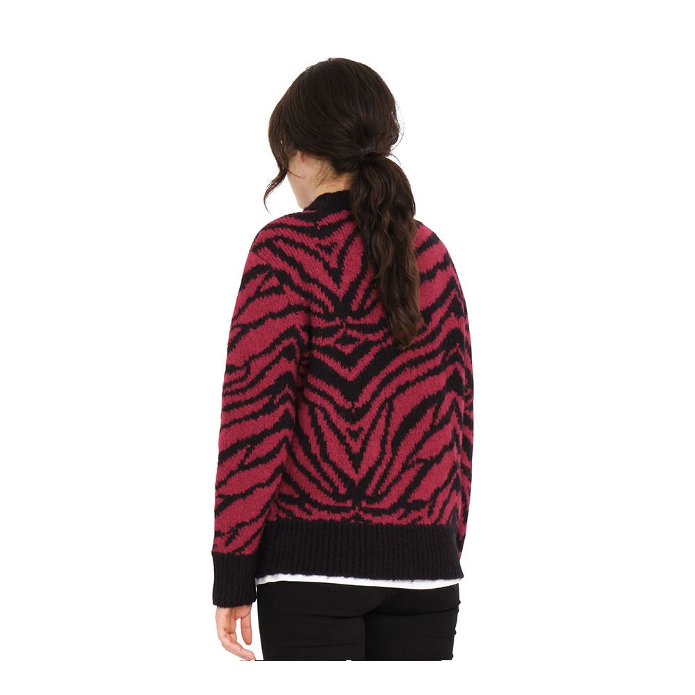 Volcom ZEBRA - Pull Femme wine