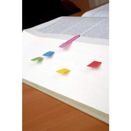 Post-it® Index Mini Haftstreifen im Spender, 3 x 35